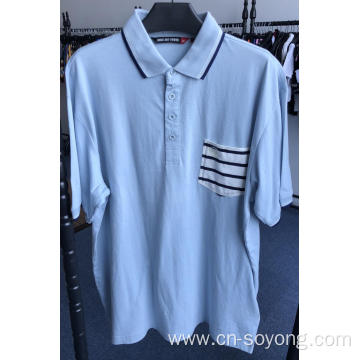Duck and Cover Polo Shirt Solid Cotton Jersey